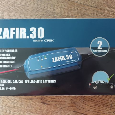 Batterilader Zafir. 30