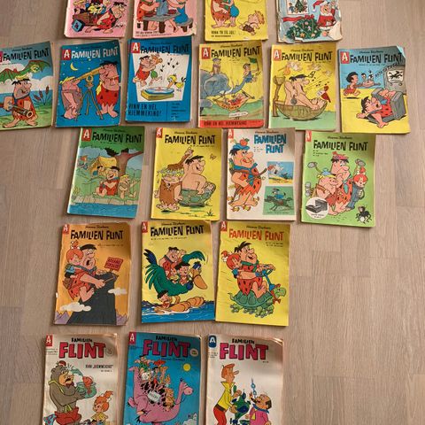 20 stk Fred Flintstone første fra 1962