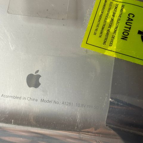 Original Apple MacBook Pro 15" A1281 Battery