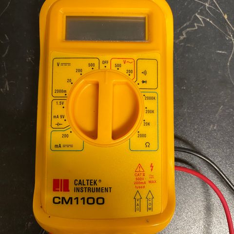 Caltek CM1100 Multimeter