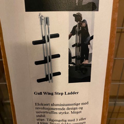 Gold Wing Step ladder 4 trinn