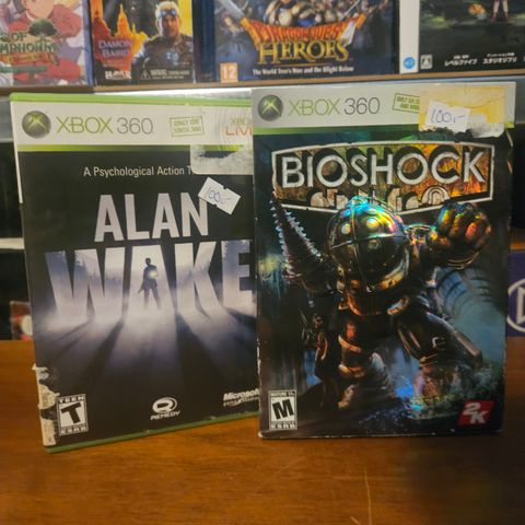 Alan Wake og Bioshock