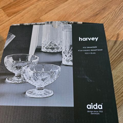 Aida Harvey dessertskåler