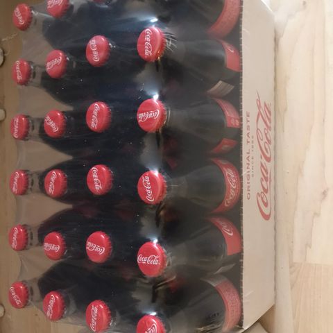 24 Coca cola brus i glassflasker