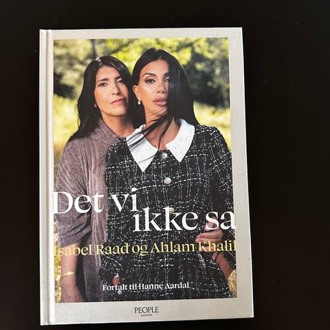 Isabel Raad Bok - Det vi ikke sa