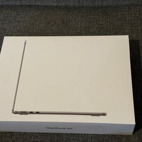 Ny uåpnet MacBook Air 13’’ M3 (2024)