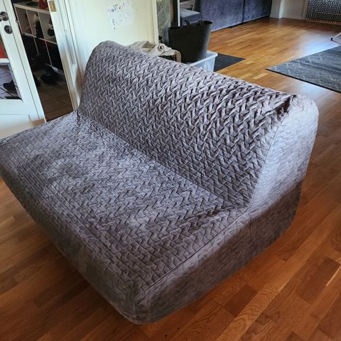 Sammenleggbar sovesofa for 2 personer