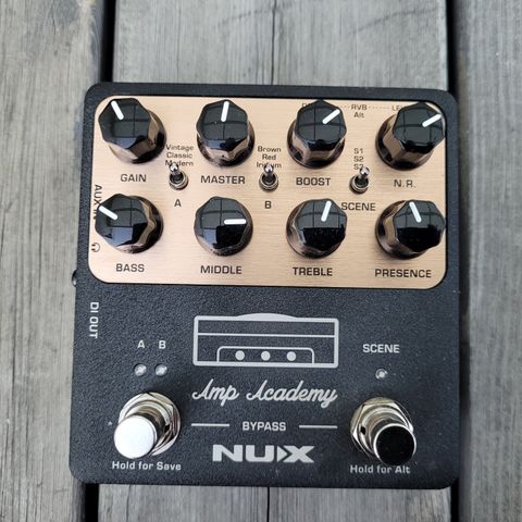 NUX Amp Academy ampmodeler pedal