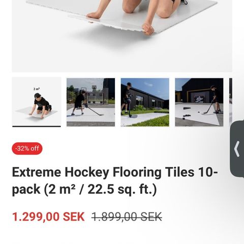 Hockeyplater 22 stk