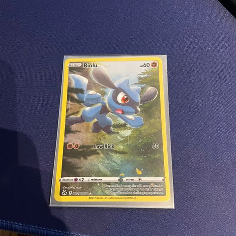 Pokemon kort Riolu