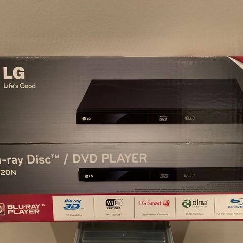 LG 3D Blu-ray spiller