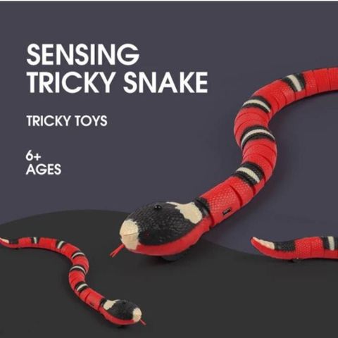 Interactive Snake Cat Toy - Katta kommer til å klikke!