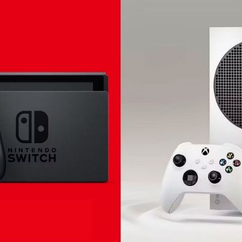 Xbox series s byttes mot Nintendo switch