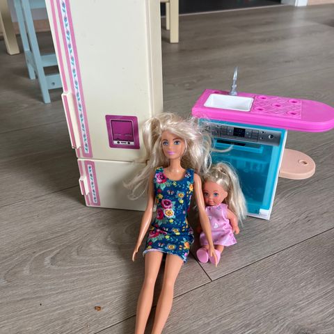 Barbie med tilbehør