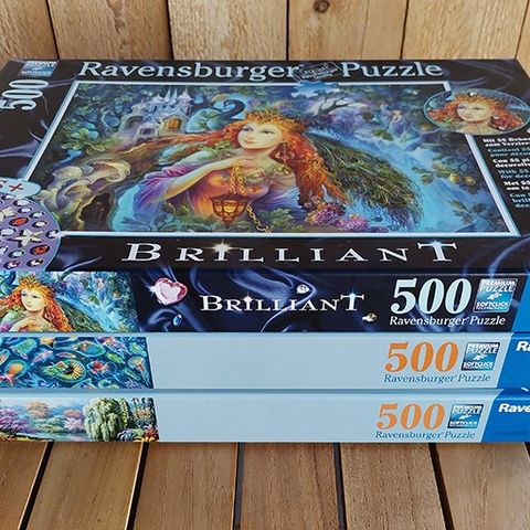 Ravensburger puslespill 500 brikker