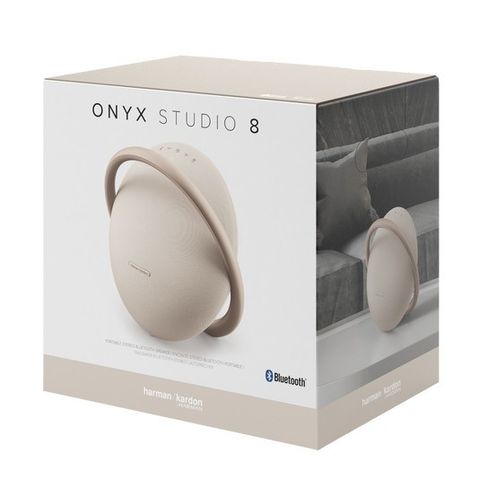 NY! UÅPNET! Harman Kardon Onyx Studio 8 Champagne Bluetooth Høyttaler