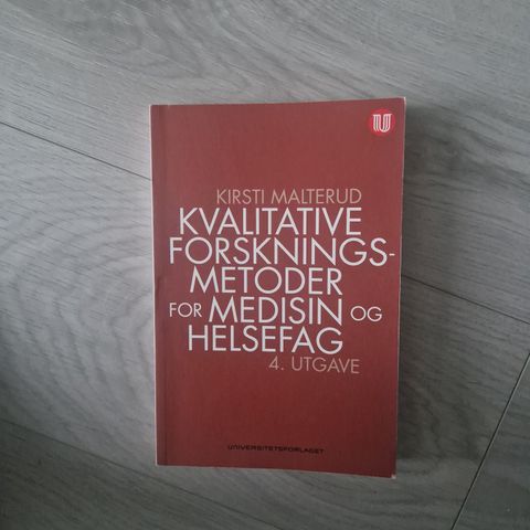 Kvalitative forskningsmetoder for medisin og helsefag