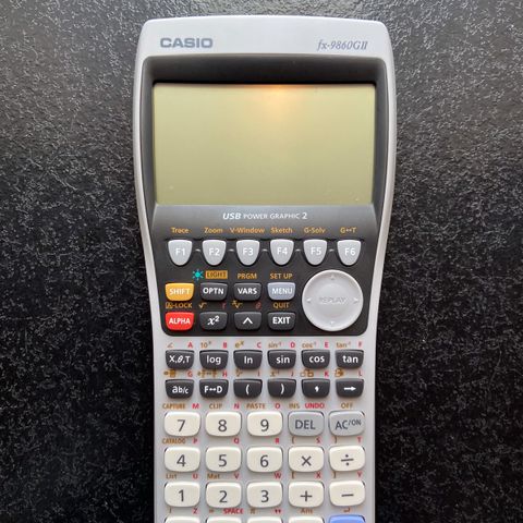 Vitenskapelig Kalkulator - Casio fx 9860G II