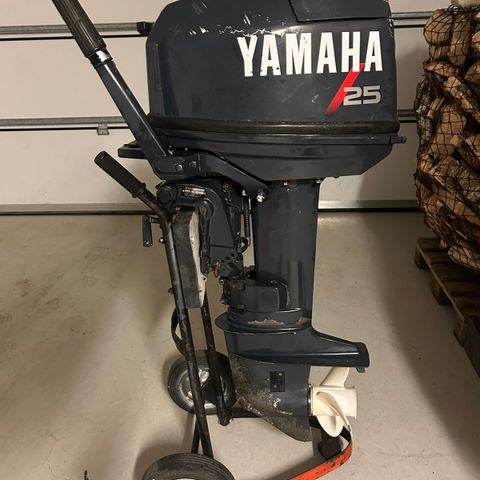 Yamaha 25hk komplett delemotor/rep objekt