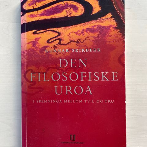 Gunnar Skirbekk «Den filosofiske uroa»