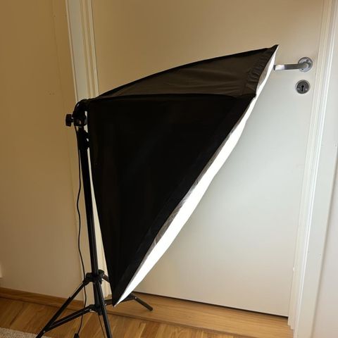 Foto soft box lys