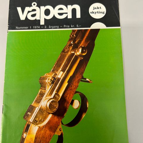 Våpen nr. 1-1974.