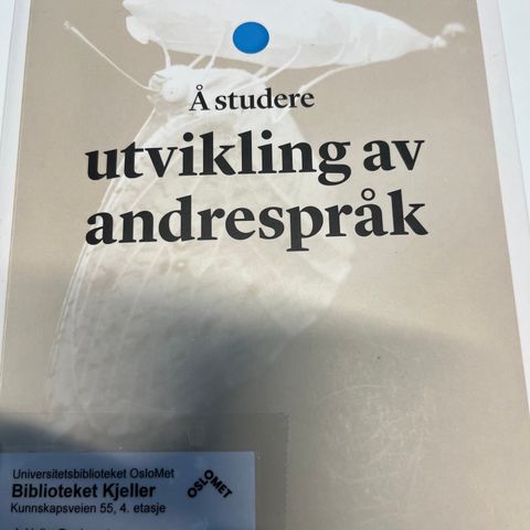 Å studere utvikling av andrespråk