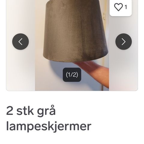 Lampeskjermer. Halv pris nå!