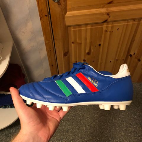 adidas Copa Mundial FG Italia - Blå/Grønn/Hvit/Rød LIMITED EDITION