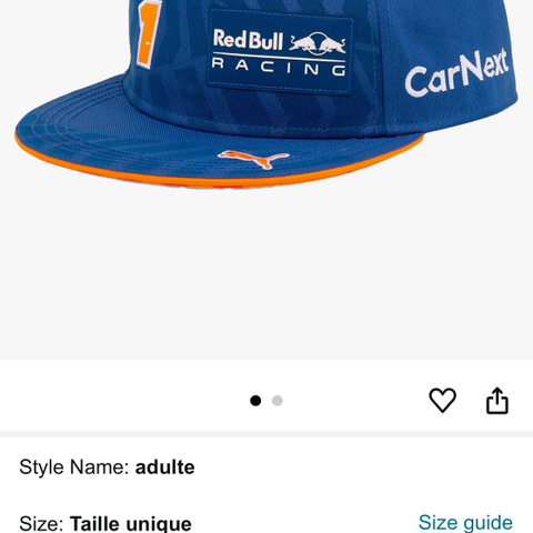 PUMA original Red Bull Racing - Edition Cap