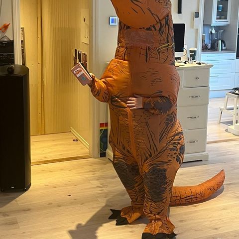 Oppblåsbar dinosaur T-Rex