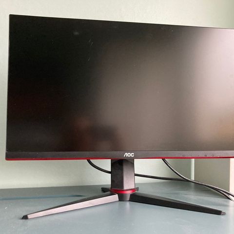 AOC 24" 165Hz gaming skjerm selges