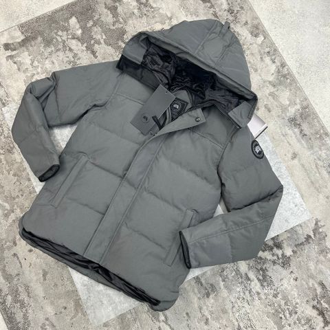 Canada Goose Macmillan Grey Jacket Black Badge