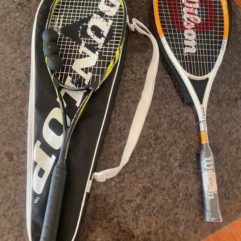 Squash racket Dunlop & Wilson