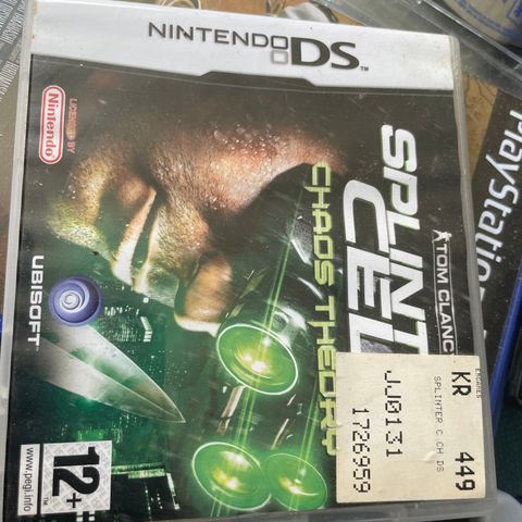 Splintercell til Nintendo  DS