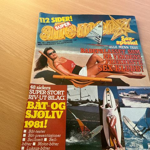 ALLE MENN SUPER NR.10 1981