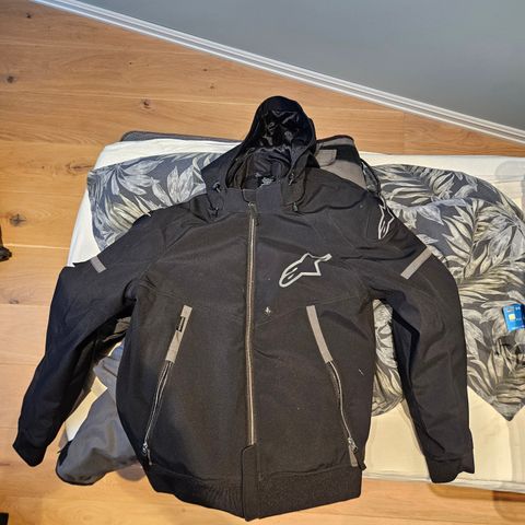 MC-Jakke Alpinestars Sector V2 Tech Hoodie Svart