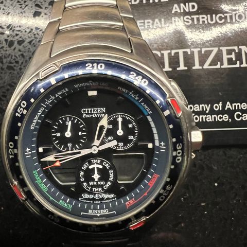 Citizen Eco-Drive modell C-660 Stars&stripes