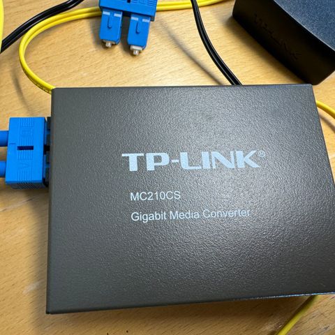 TP-Link MC210CS Gigabit Media Converter