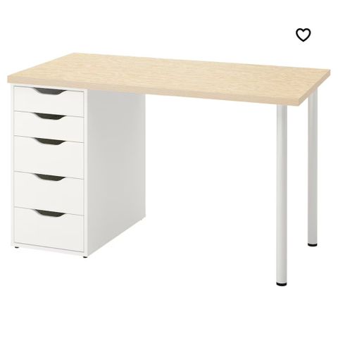 Bordben til Alex/Lagkapten IKEA skrivebord