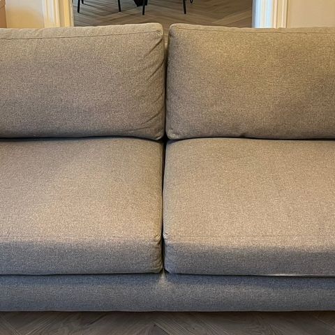 Grå 3 personers sofa / Grey 3 person sofa