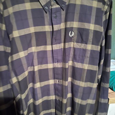 Fred Perry Tartan skjorte