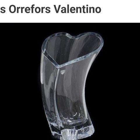 Stor orrefors valentino vase