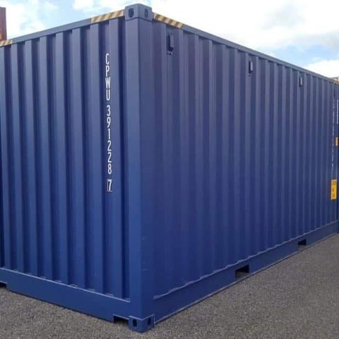 Begrenset tilbud: 20-fots container med sidedør