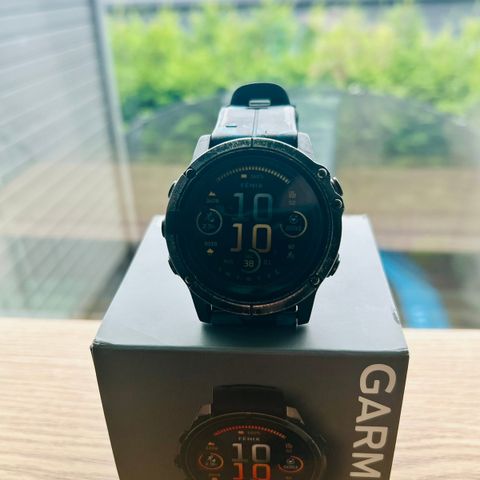 Garmin Fenix 5X Pluss Sapphire 51mm!