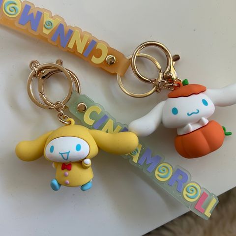 Sanrio Cinnamoroll nøkkelringer, store