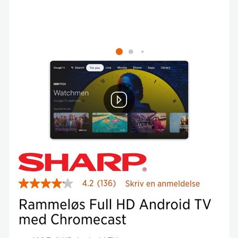 Smart android tv