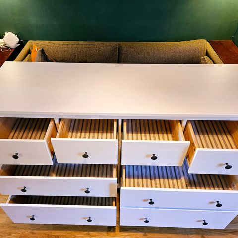 Hemnes kommode 8 skuffer