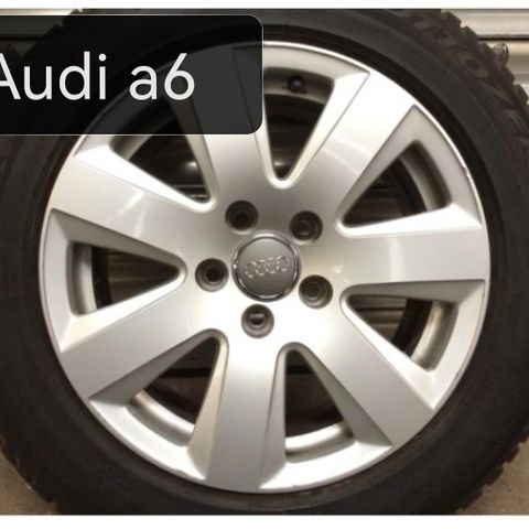 Ønsker kjøpe dekk/hjul /hjulsett til audi a6