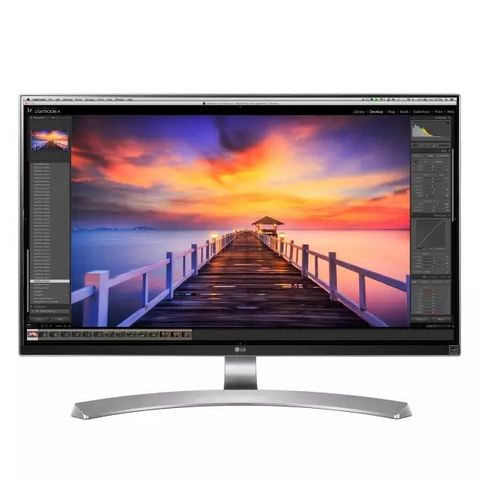 LG 27UD88-W 4K IPS med USB-C hub